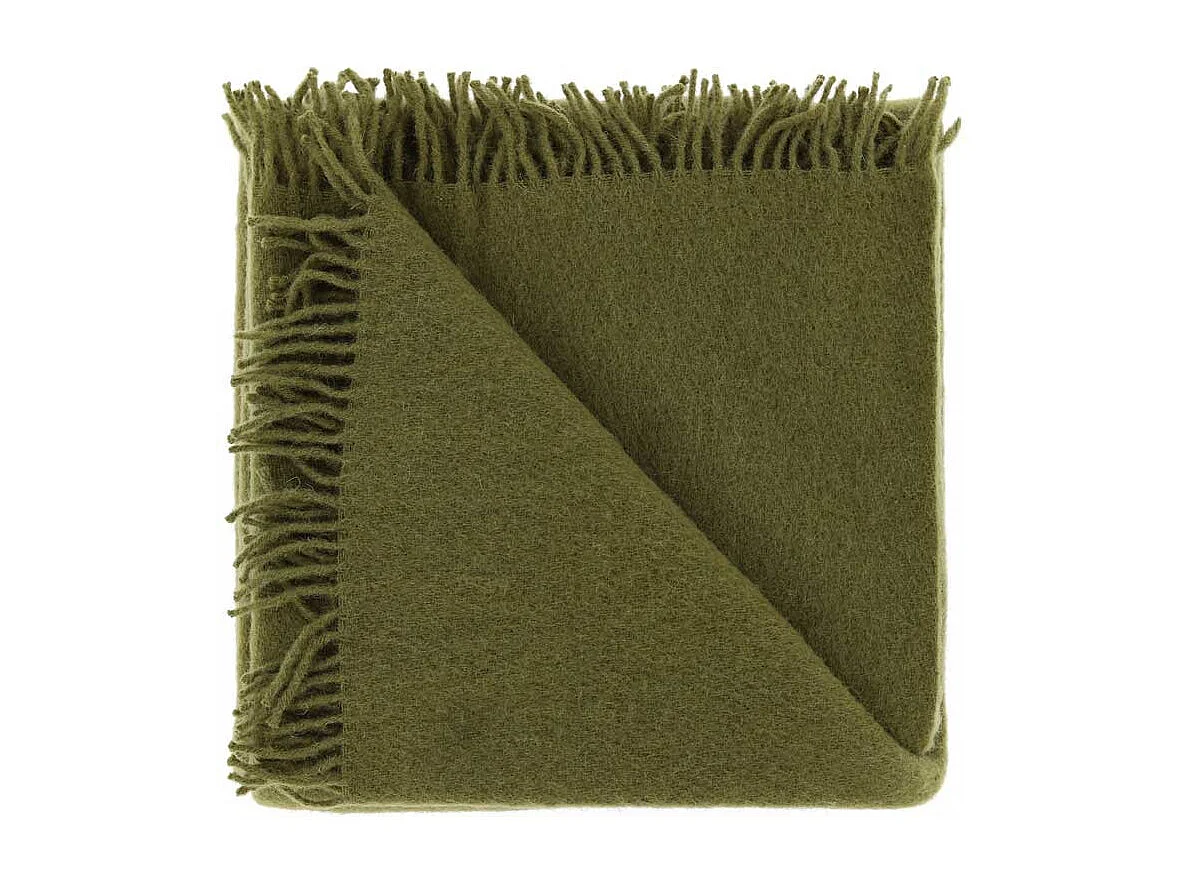 Plaid Yorick 130x170cm Vert Hiver