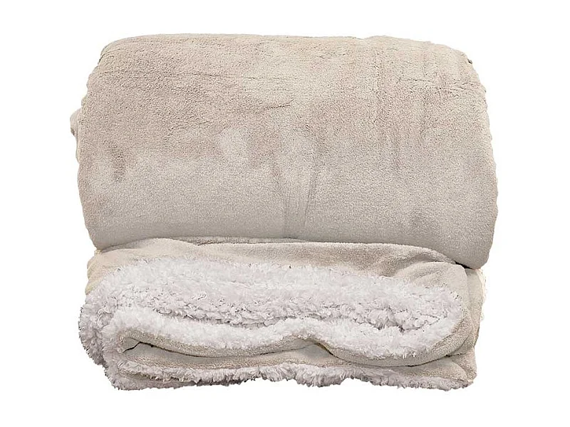 Plaid Lars Chateau Grau -220x240cm