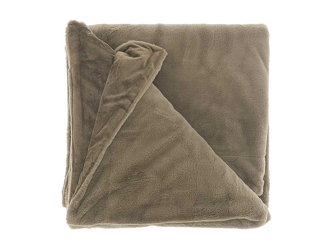 Plaid Klaas Taupe -150x200cm