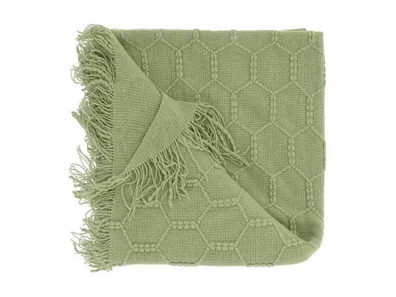 Plaid Fée Thé Vert - 127x152cm