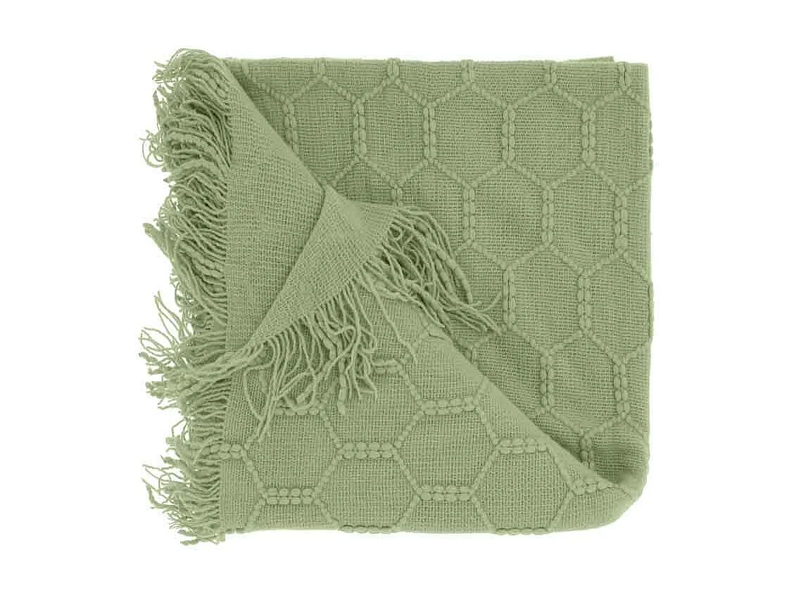 Plaid Fée Thé Vert - 127x152cm