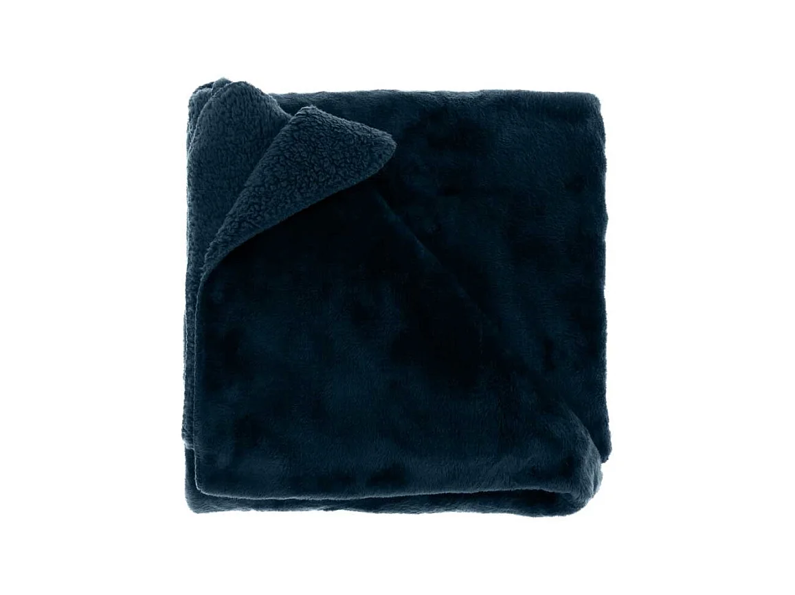 Plaid Torvah - 150x200cm - Bleu