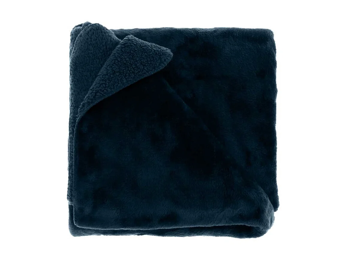 Plaid Torvah - 150x200cm - Bleu