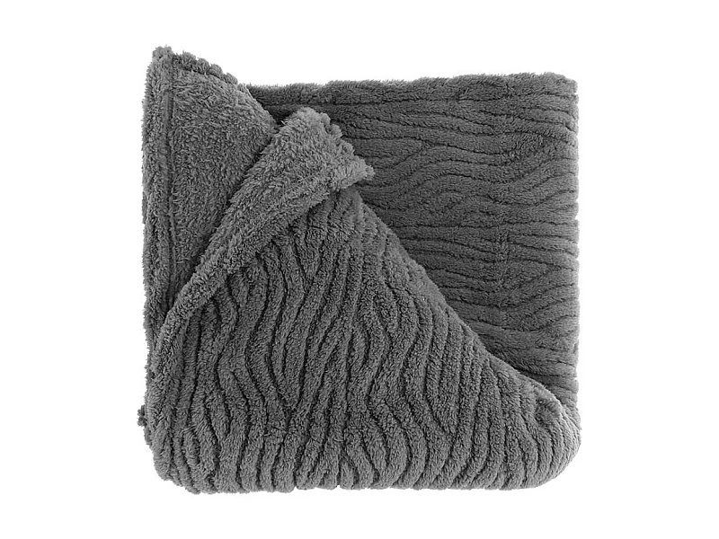 Plaid Clio Gris Foncé -150x200cm