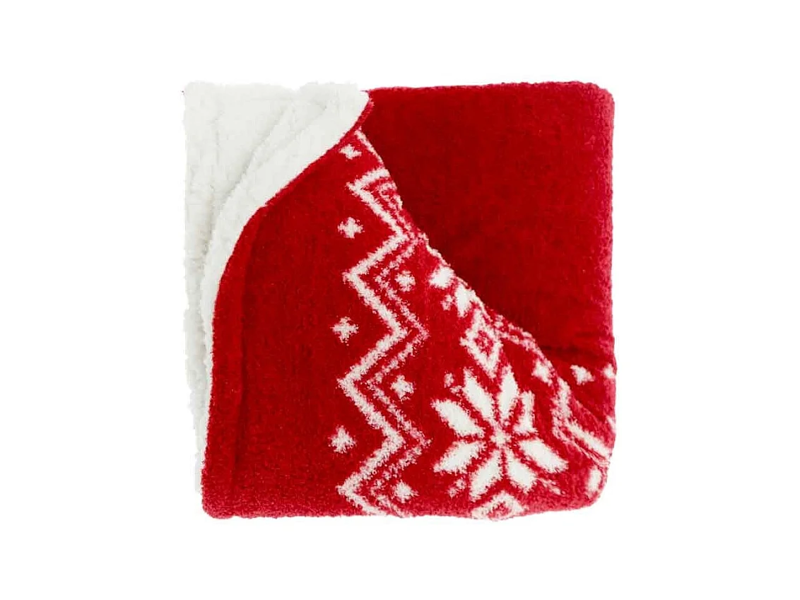 Plaid Kris Rouge - 130x160cm