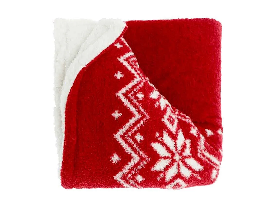 Plaid Kris Rouge - 130x160cm