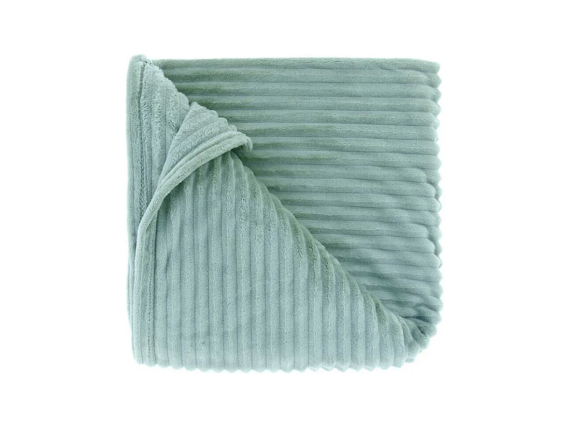 Plaid Dez - 150x200cm - Bleu Surf