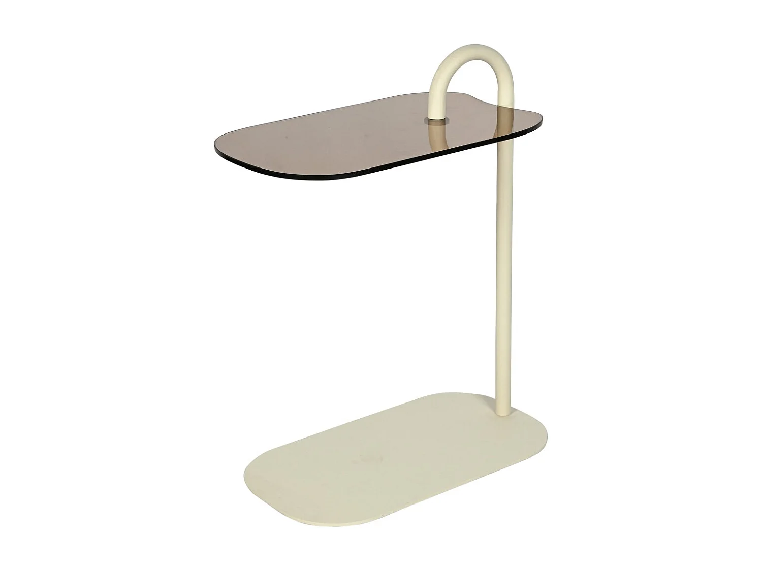 Bijzettafel Amy Beige - 48x30x65cm