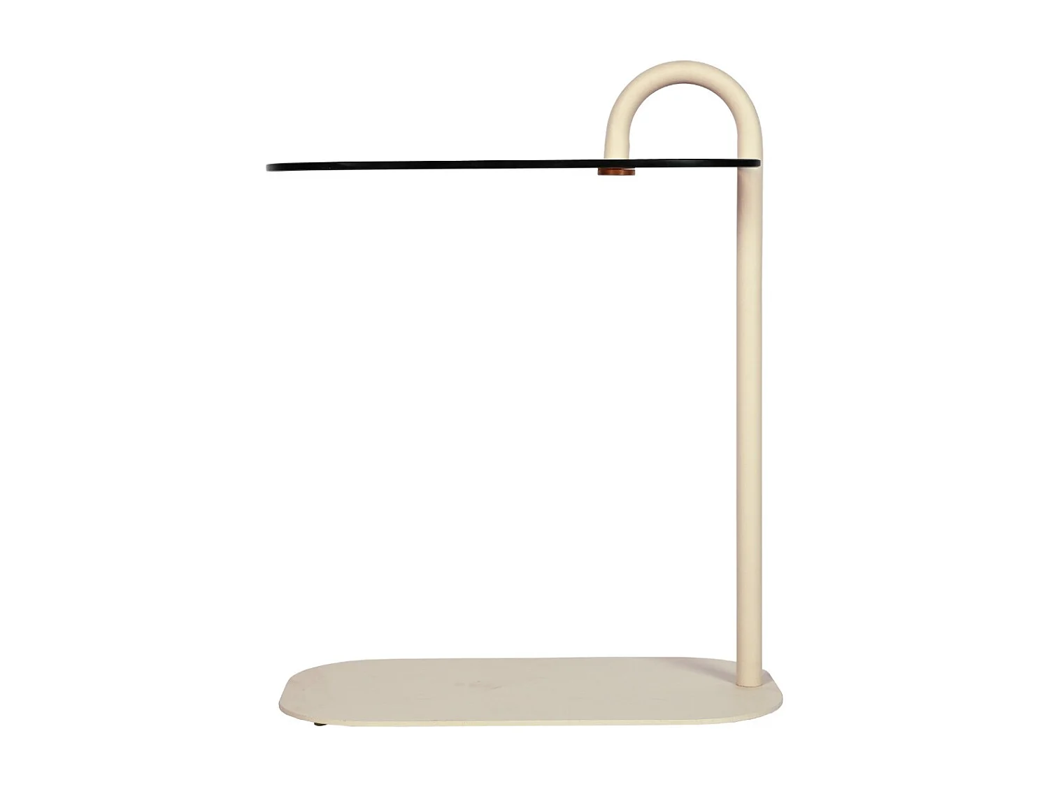 Bijzettafel Amy Beige - 48x30x65cm