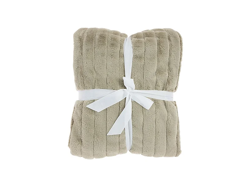 Bedsprei Rib Taupe - 260x240cm