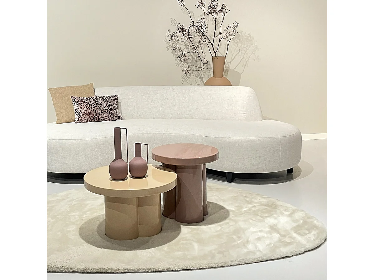 Salontafel Noa Beige - 56.5x56.5x35.5cm