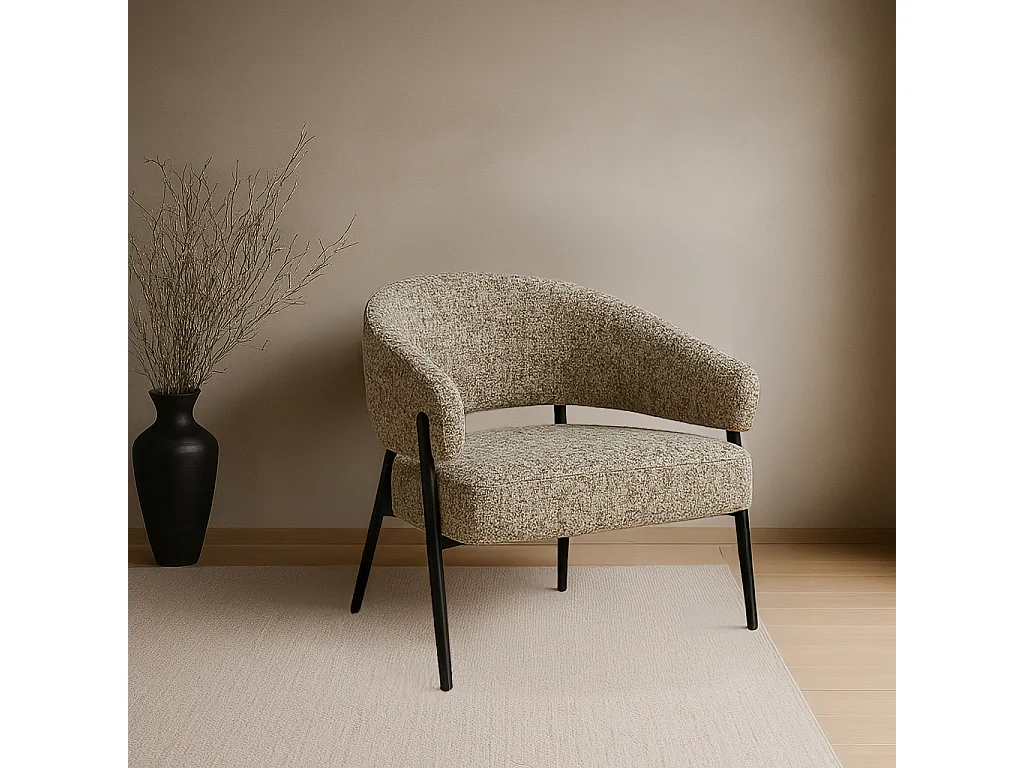 Fauteuil Dilan Venga Liver - 72.5x73x75cm