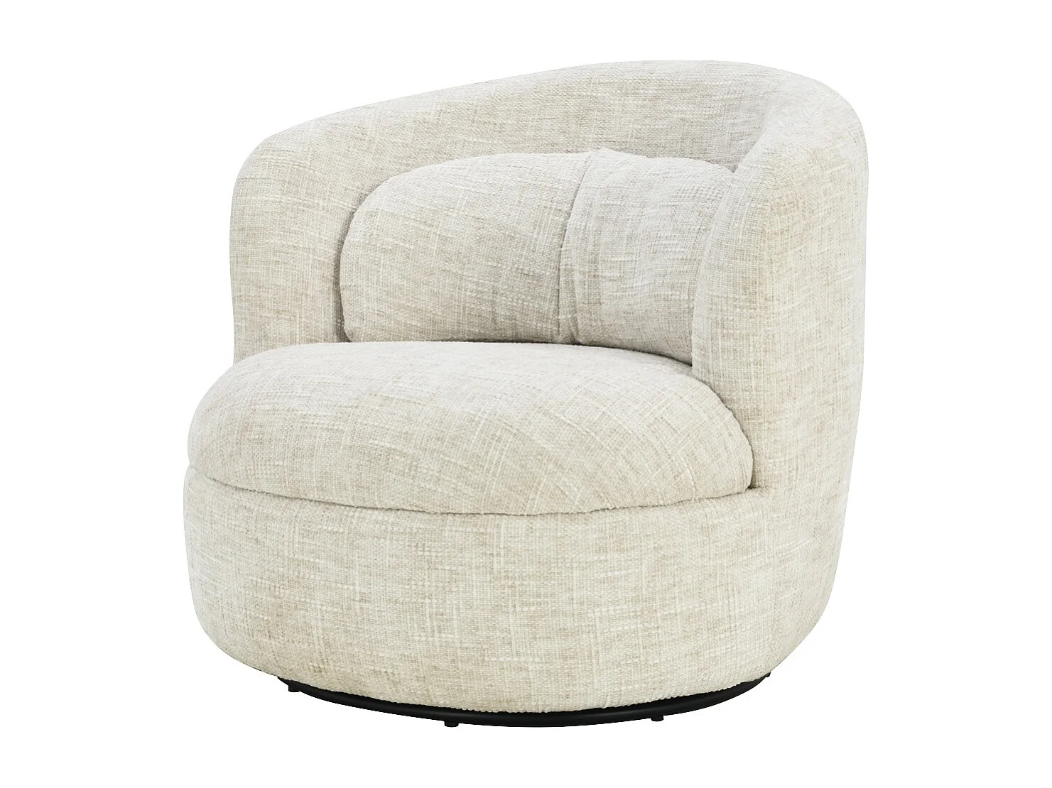 Fauteuil Britt Cream - 85x84x76cm