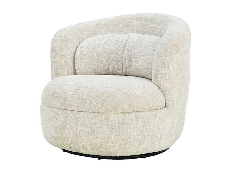 Fauteuil Britt Cream - 85x84x76cm