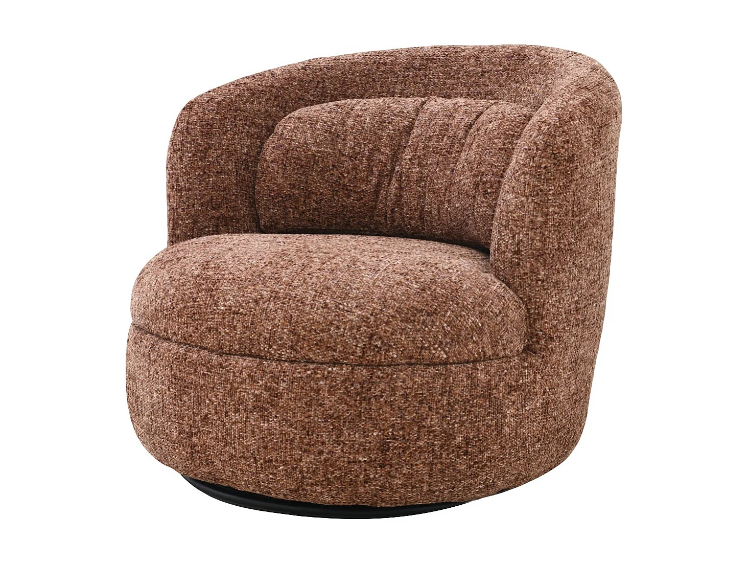 Fauteuil Britt Bordeaux - 85x84x76cm
