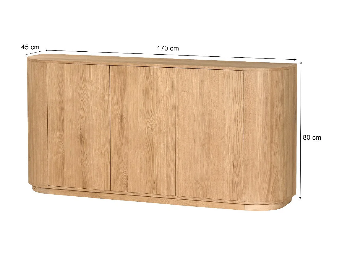 Dressoir Novero - 45x170x80cm