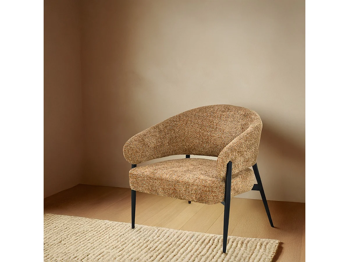 Fauteuil Dilan Venga Cognac - 72.5x73x75cm