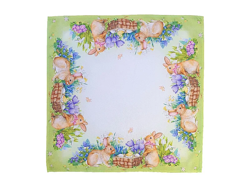 Mantel de Pascua - 90x90cm - Diseño 2
