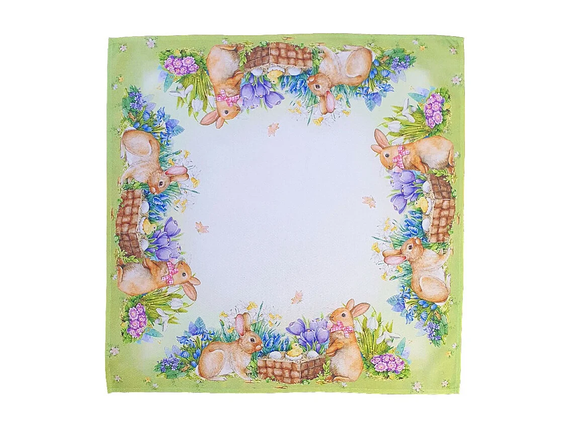 Ostertischdecke - 90x90cm - Design 2