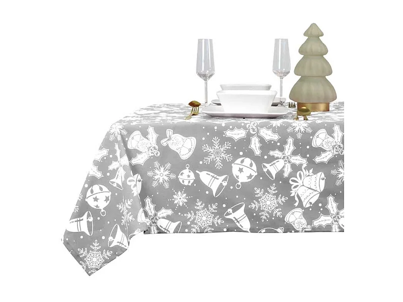 Nappe Hein 170cm Ø Château Gris