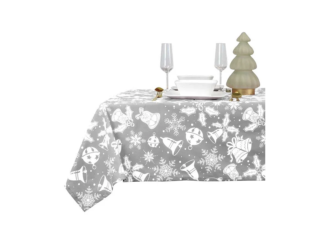 Tischdecke Hein 150x250cm Chateau Grau