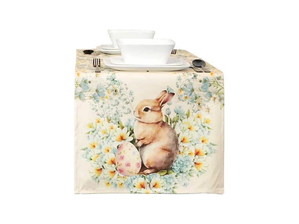 Chemin de table April Dessin 1 -45x150cm