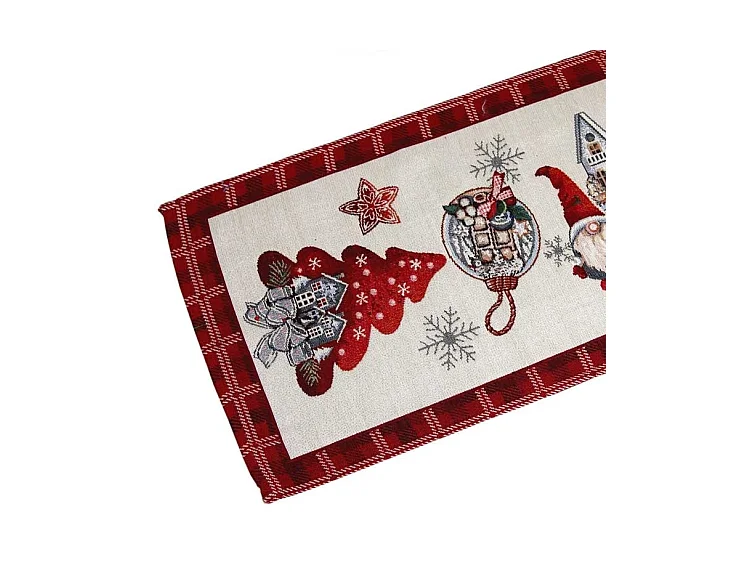 Chemin de table Adèle Dessin 3 - 45x150cm