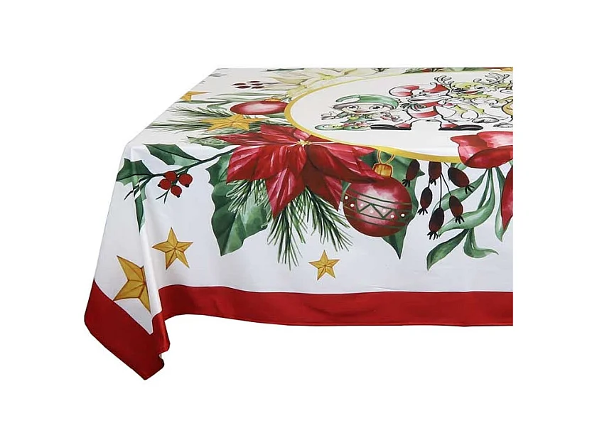 Nappe Noël 140x250cm Motif 1