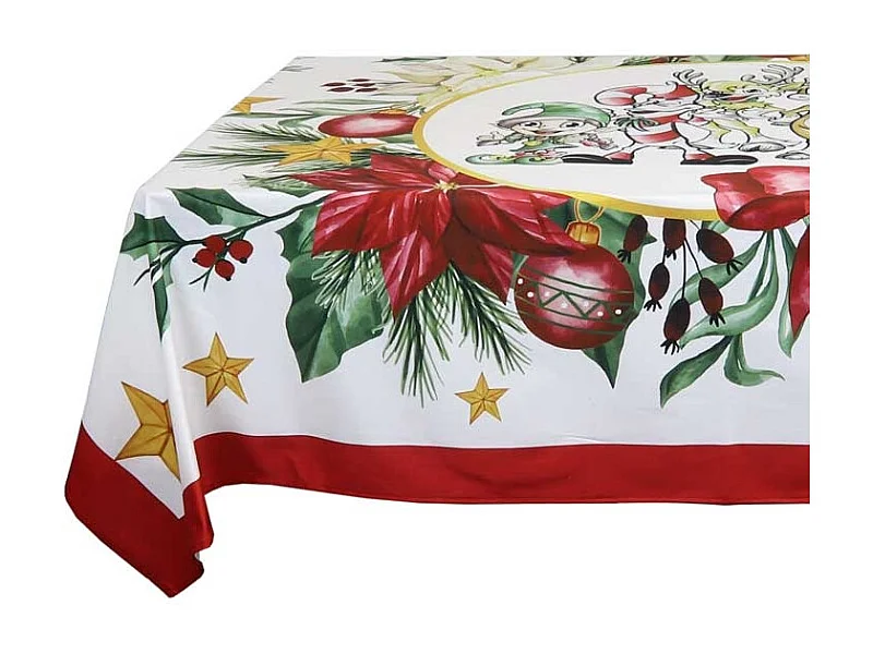 Nappe Noël 140x250cm Motif 1