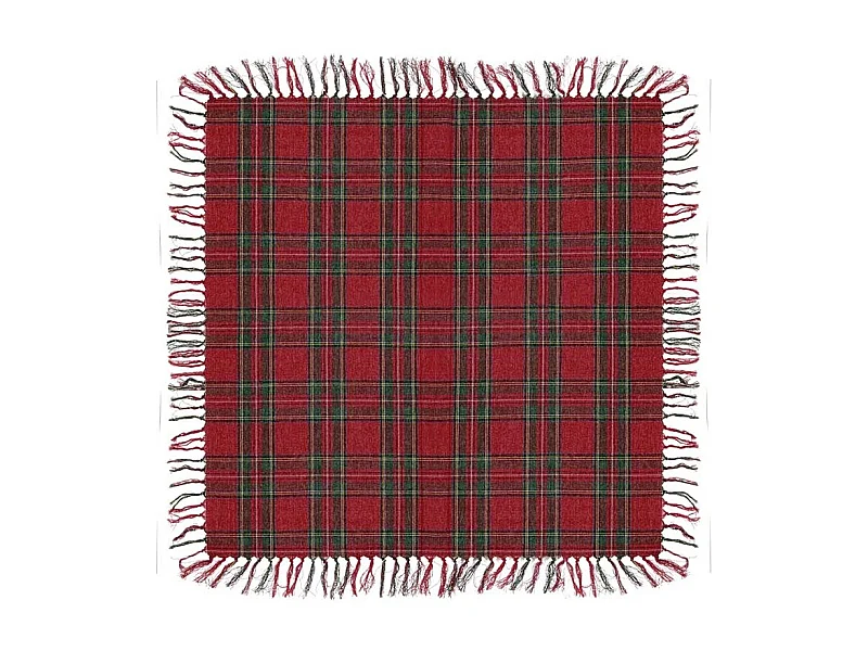 Tafelkleed Xmas Tartan - 90x90cm - Red