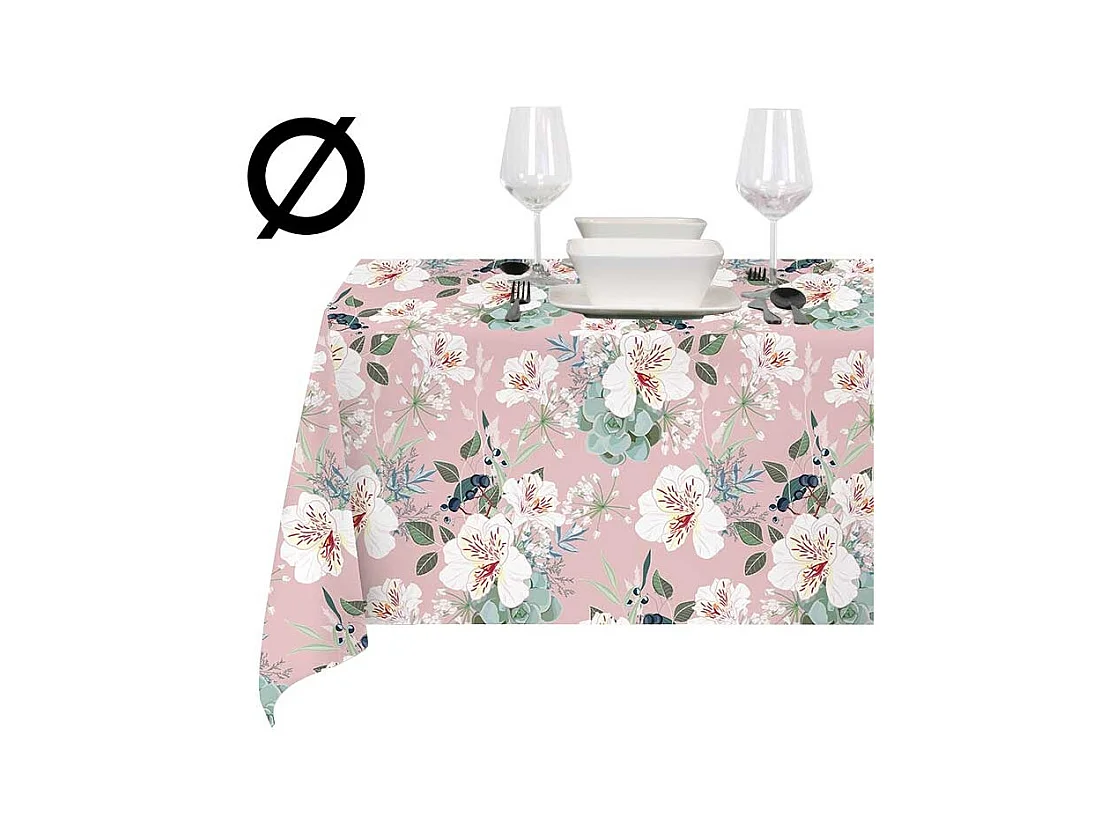 Nappe Roja 170cm Ø Design 5