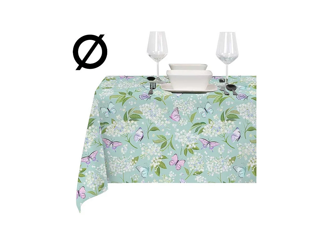 Nappe Roja 170cm Ø Design 4