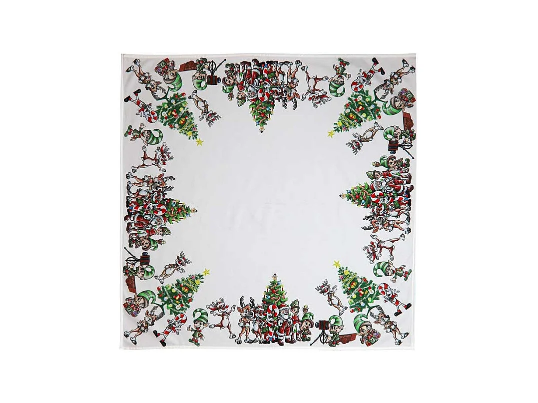 Tafelkleed Natale 85x85cm Dessin 4