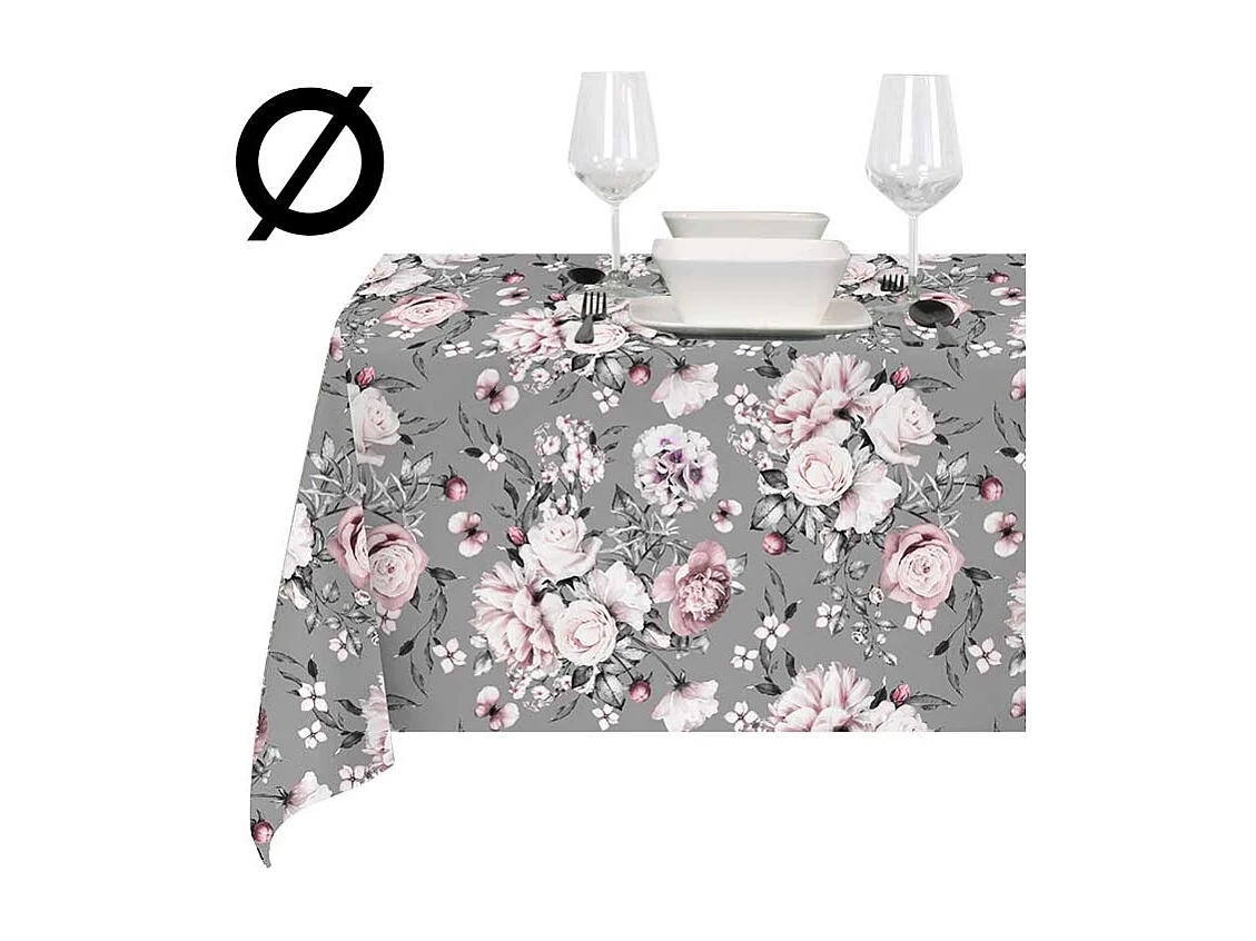 Nappe Roja 170cm Ø Design 2