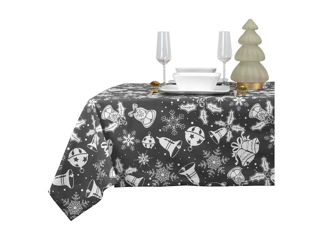 Nappe Hein 150x250cm Gris Foncé