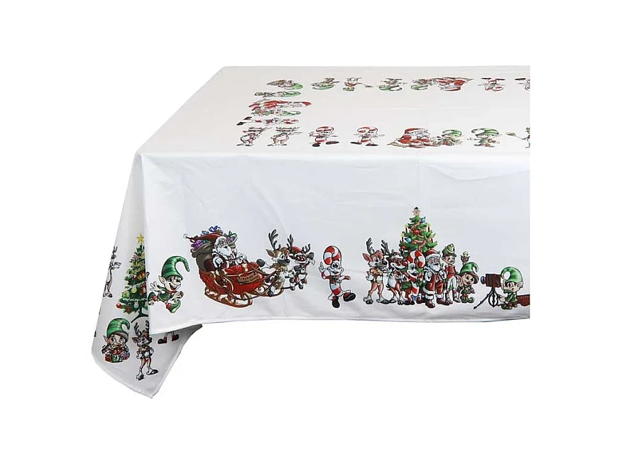 Nappe Noël 140x250cm Motif 3