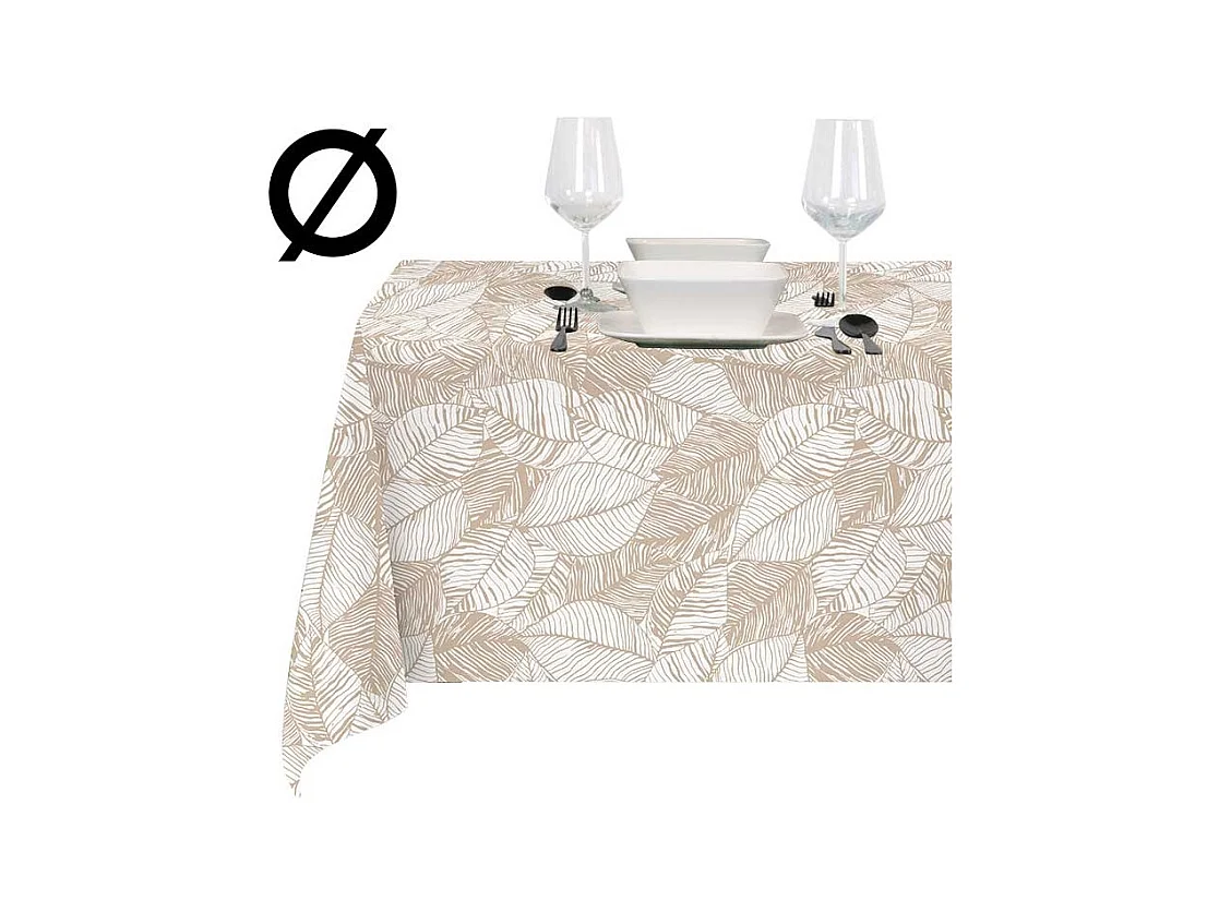 Nappe Roja 170cm Ø Design 1