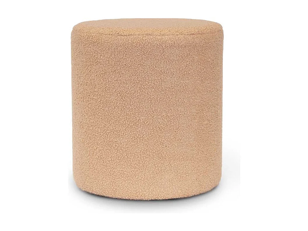 Pouf Teddy - 35x38cm - Latte
