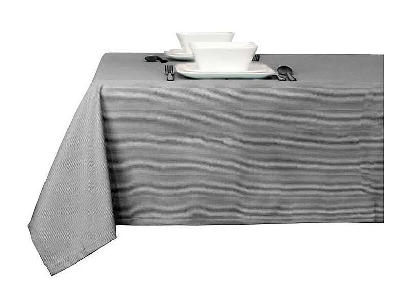 Bliss Outdoor-Tischdecke Dunkelgrau -140x250cm