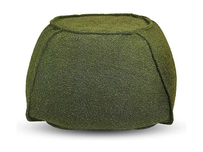 Poef Borre Vert Hiver -40x35x40cm