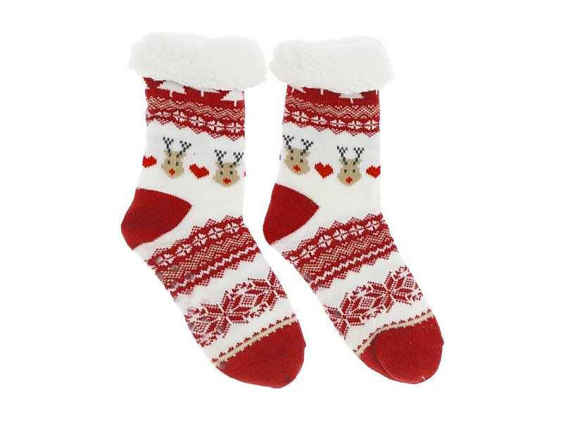 Motif renne pour bas de Noël 2