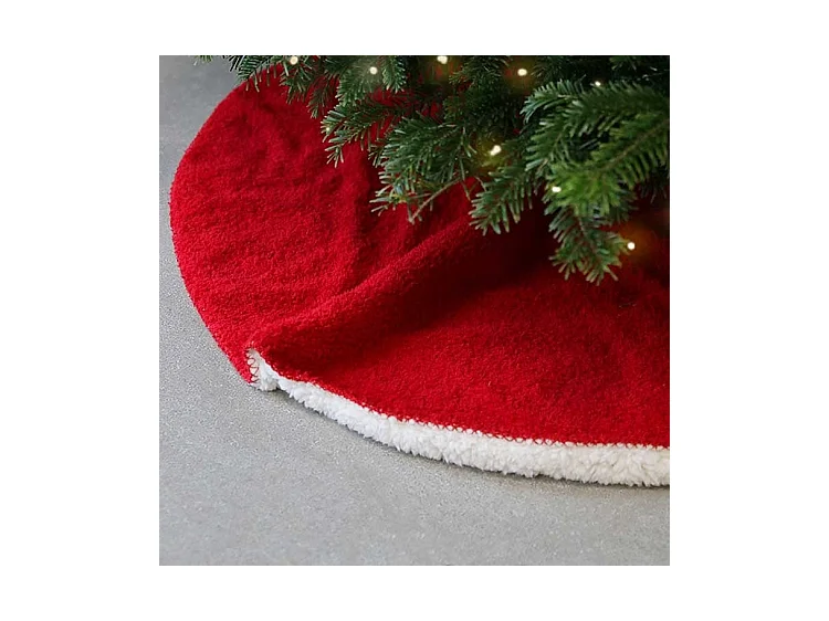 Jupe de sapin de Noël Hanna Red