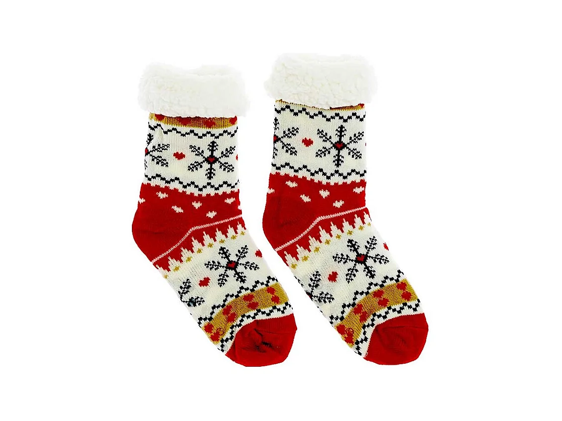 Chaussette de Noël Motif Renne 4 Taille 39-41 -