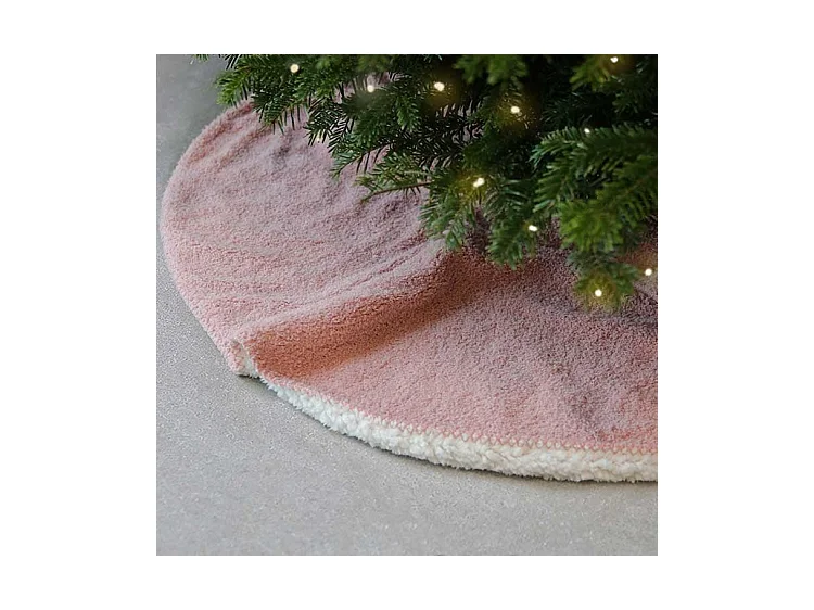 Jupe de sapin de Noël Hanna Vieux Rose