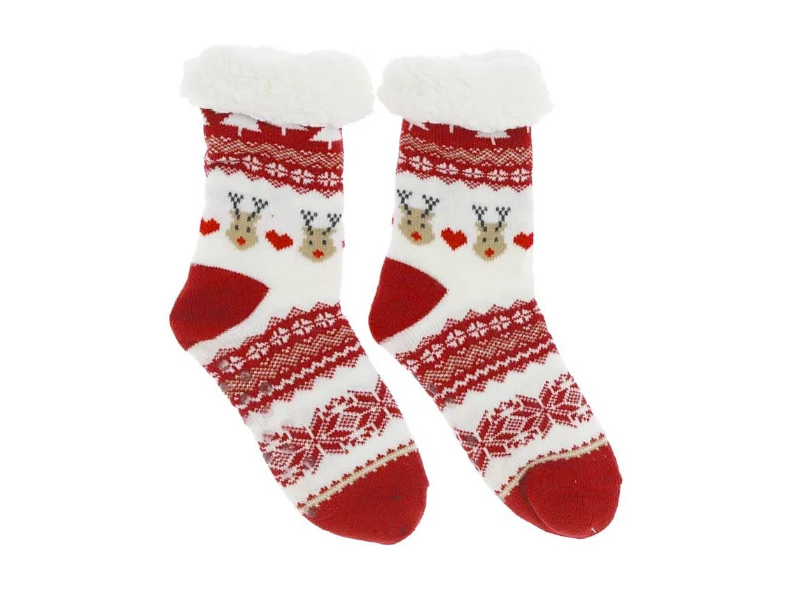 Motif renne pour bas de Noël 2