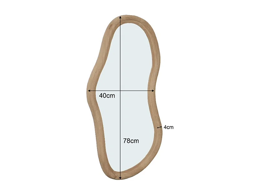 Spiegel Sophie M - 4x42x78cm