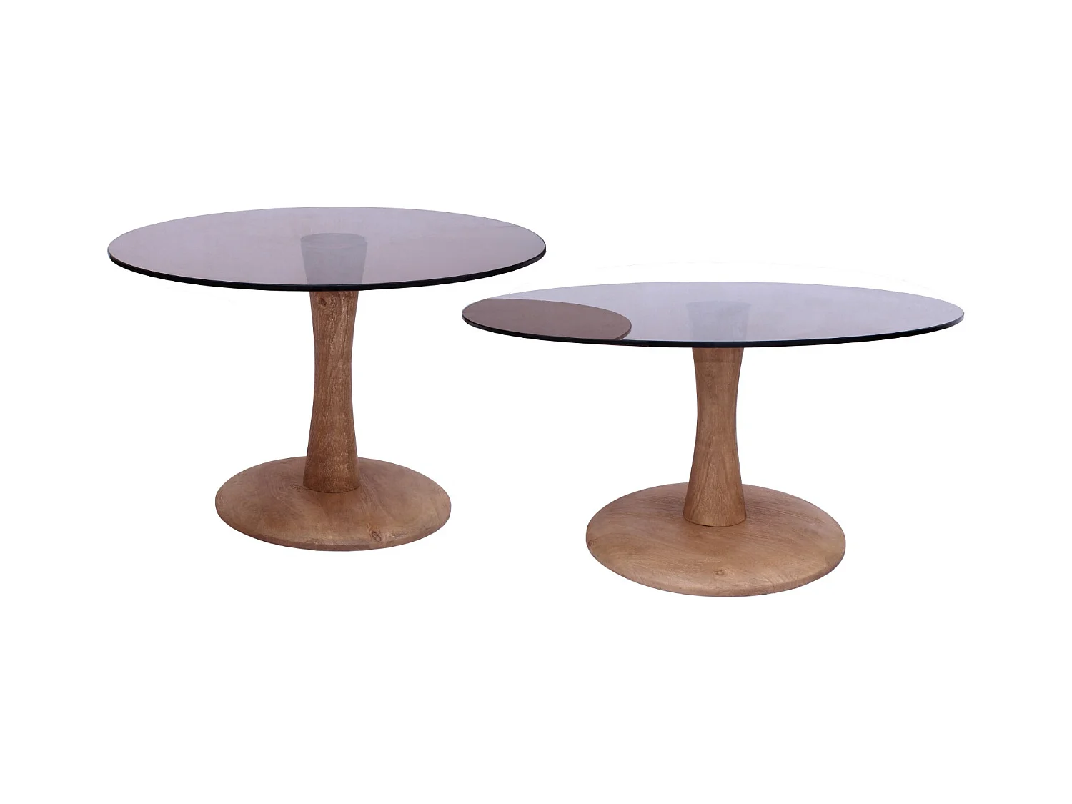 Bijzettafel Faye Almond - 60x60x45cm