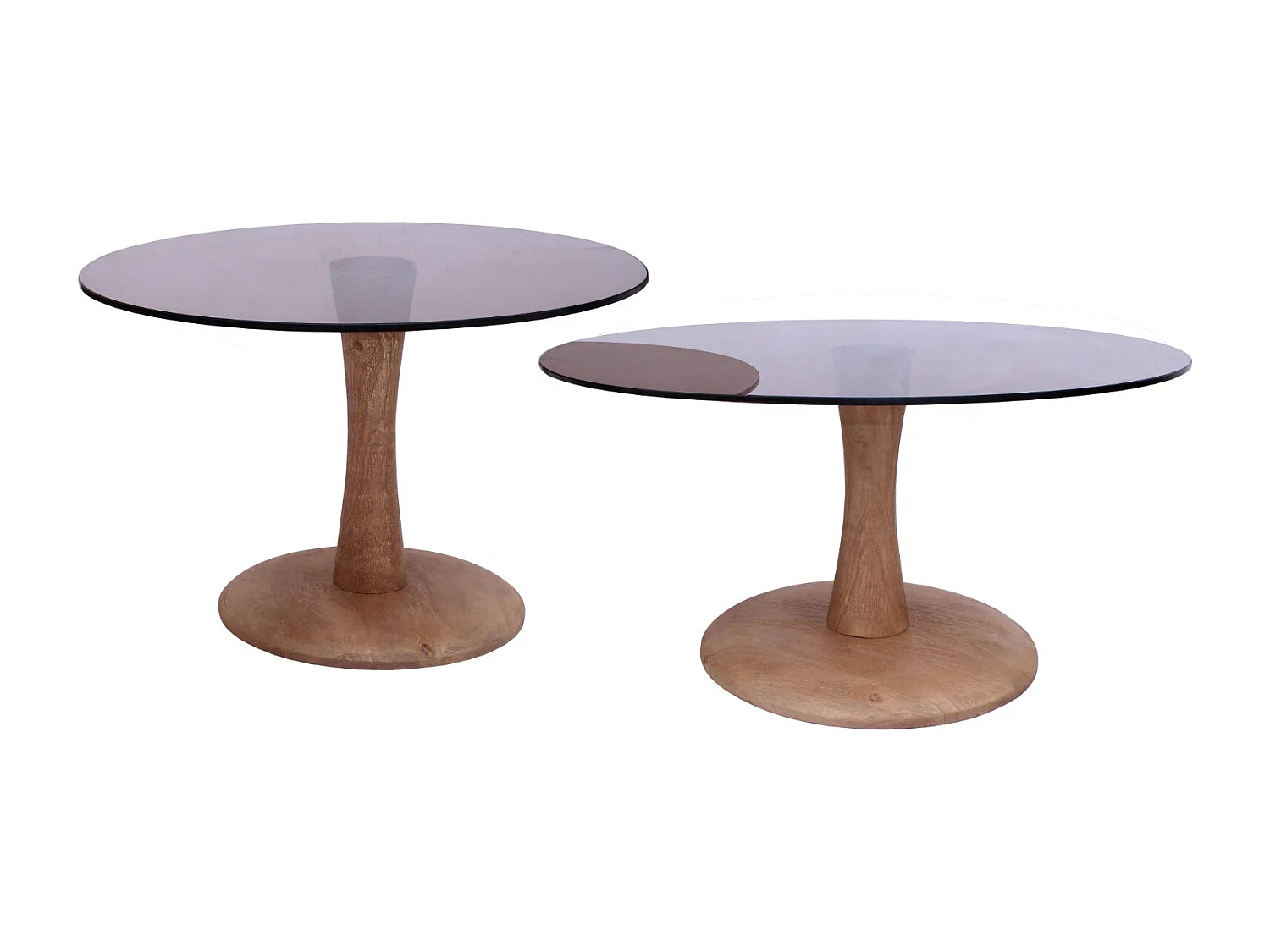 Bijzettafel Faye Almond - 60x60x45cm