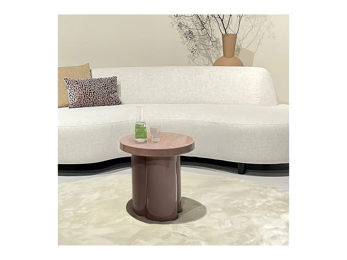 Salontafel Noa Vintage Pink - 43x43x45cm