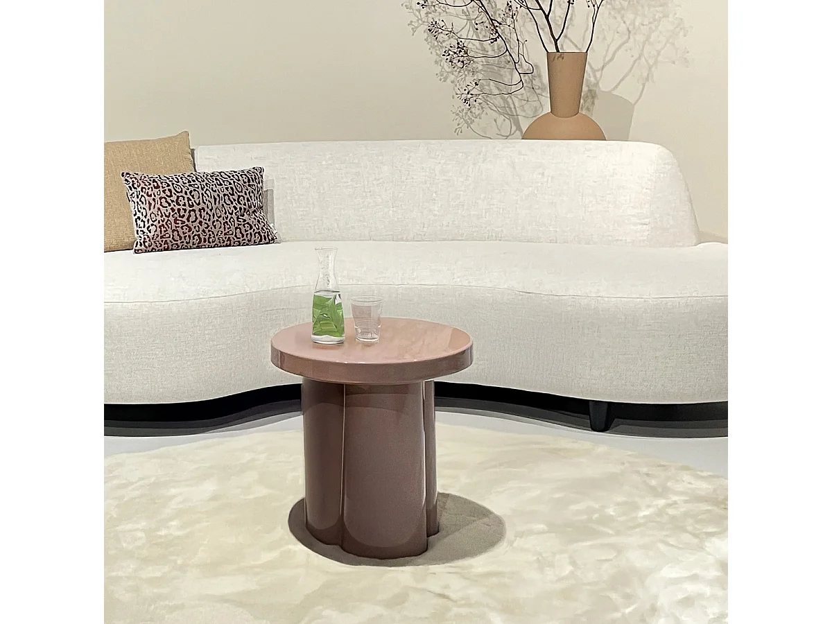 Salontafel Noa Vintage Pink - 43x43x45cm